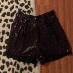 DVF Sequin Shorts